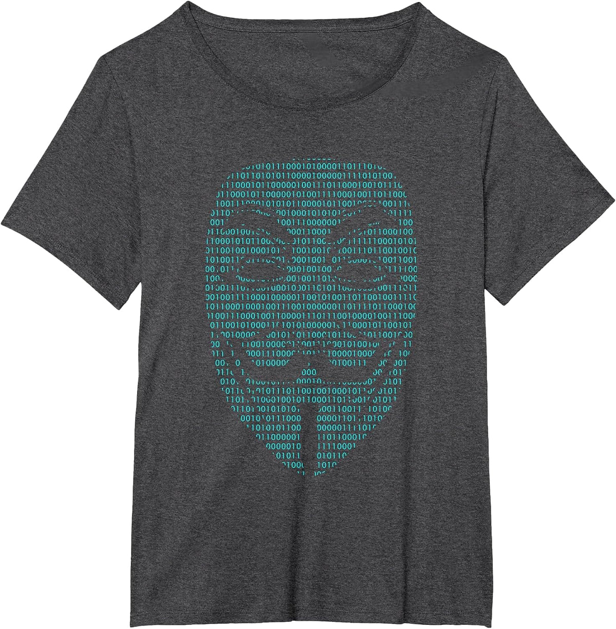 Project Zorgo Members Anonymous Hacker DDOS Game Master T-Shirt - Dark Heather Grey