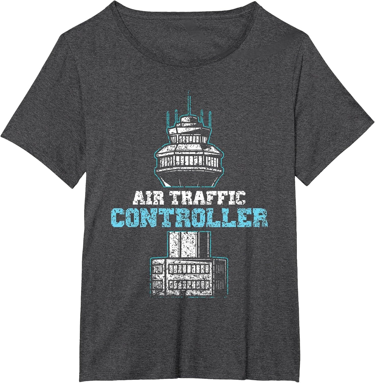 Air Traffic Controller Profession ATC Air Traffic Controller T-Shirt - Dark Heather Grey