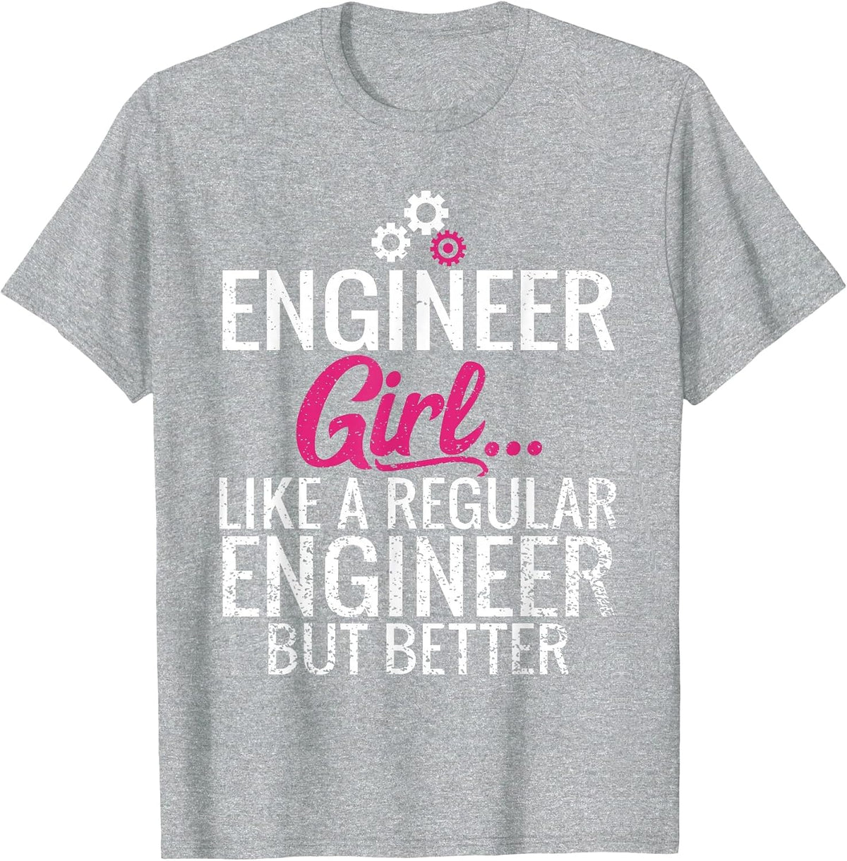 Funny Vintage Mechanical Engineering Student But Better T-Shirt - Heather Grey