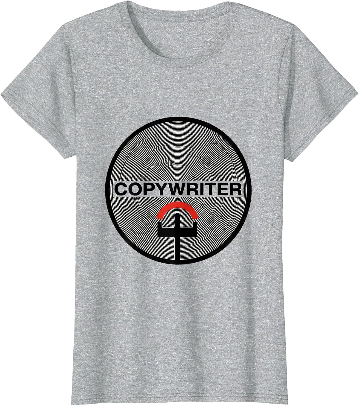 Women's Copywriter Funny Ham Radio Operator Hobbyist Humor T-Shirt - Heather Grey