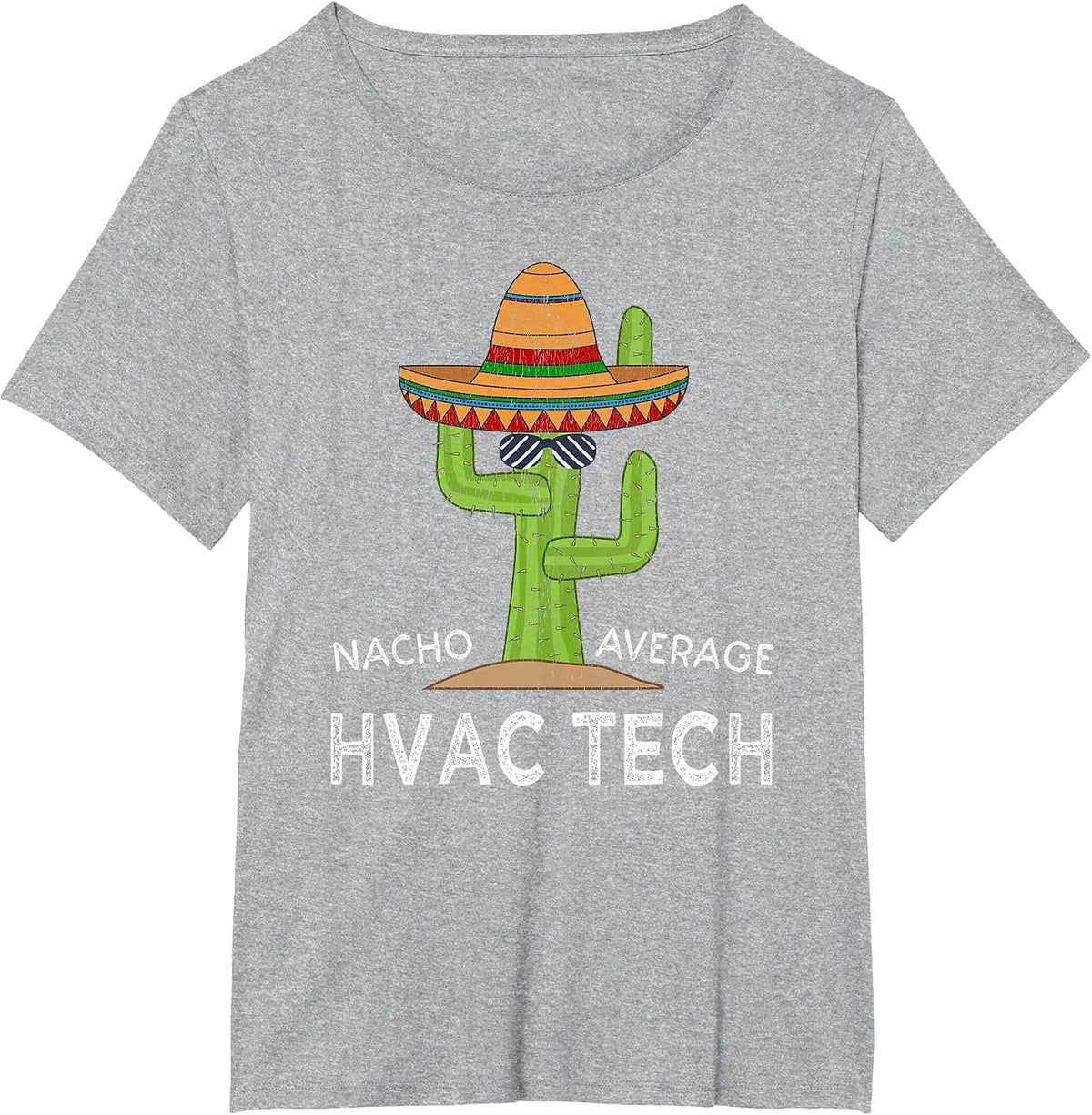 Funny HVAC Tech Technician T-Shirt - Heather Grey