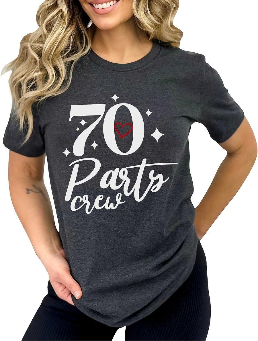 Birthday Shirt Anniversary T-Shirt Birth Party Crew Shirts Casual Shirts - Dark Heather Design-4