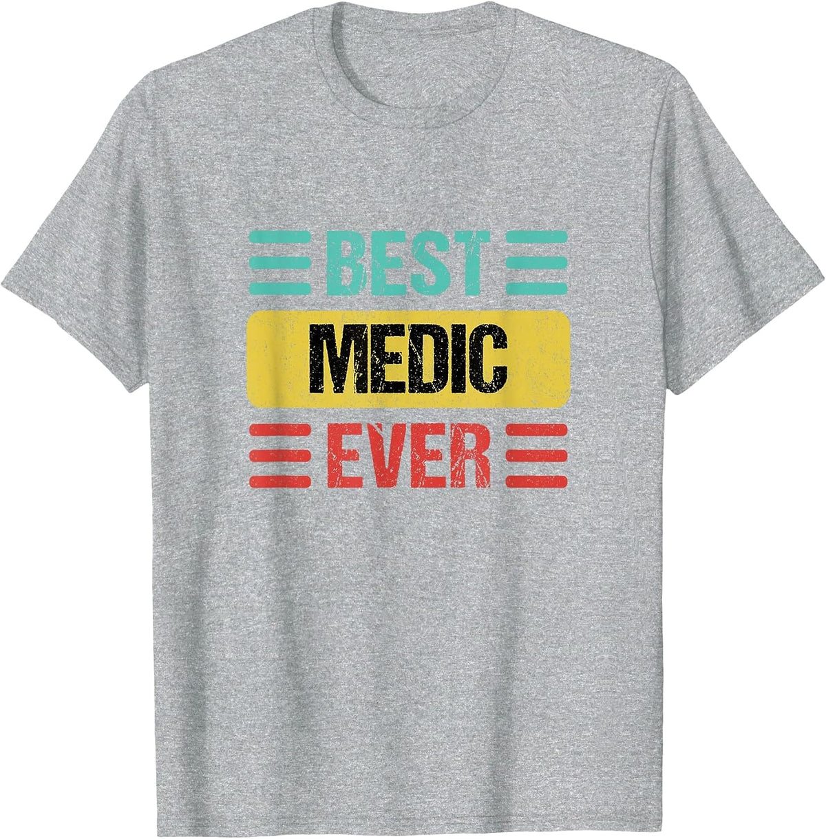 Medic T-Shirt - Heather Grey