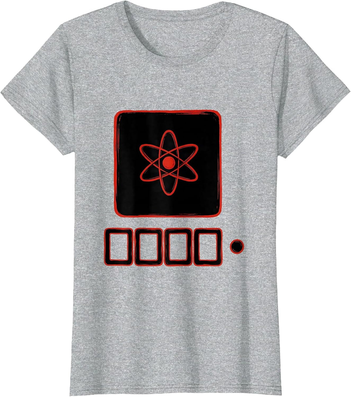 Women's Chemistry Periodic Table Bond Humor Science Nerd T-Shirt - Heather Grey