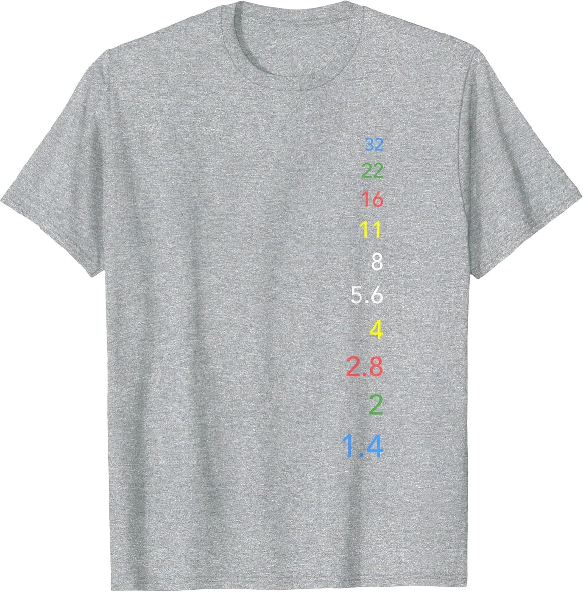 Photographer - DSLR Camera - Geek - Photography Birthday T-Shirt - Heather Grey