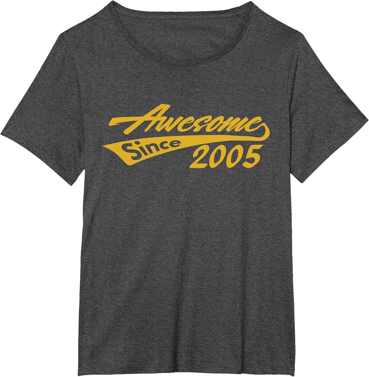 Awesome 2005 Cool 21 Year Old Bday Men Women 21st Birthday T-Shirt - Dark Heather Grey