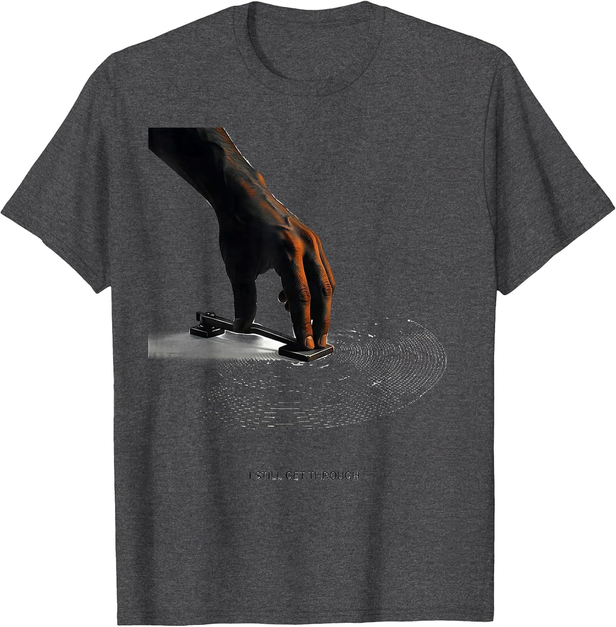 I Still Get Through Funny Ham Radio Operator Hobby Humor T-Shirt - Dark Heather Grey