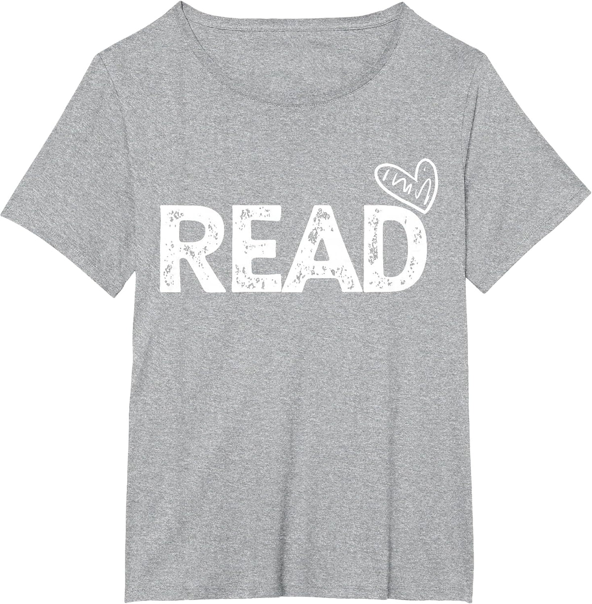 Reading Book English Teacher T-Shirt - Heather Grey