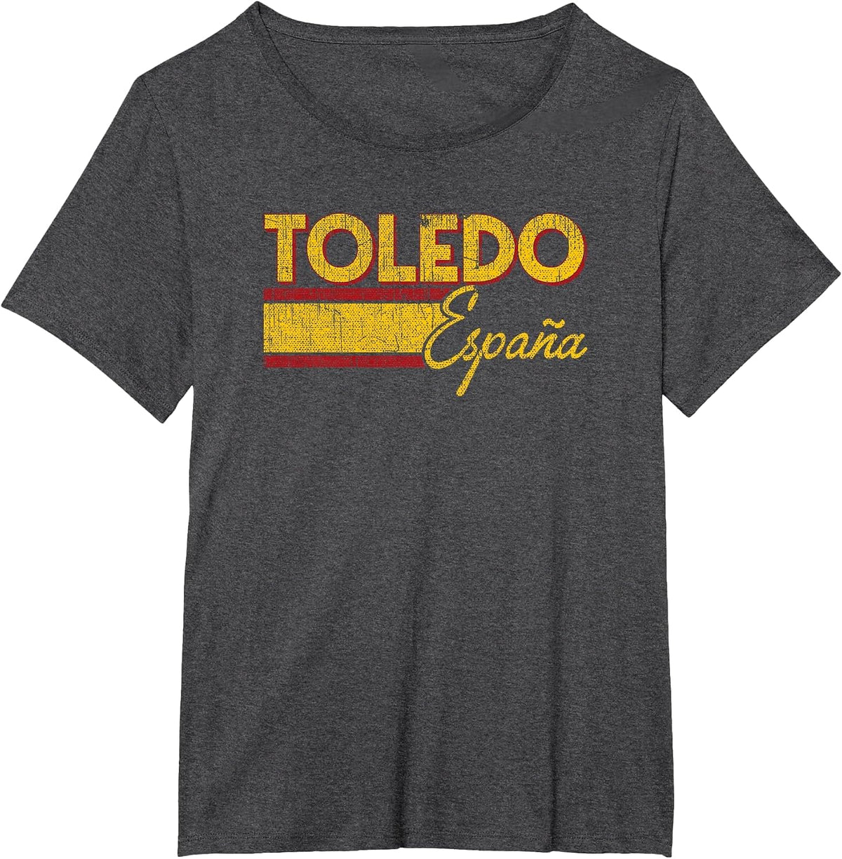 Toledo Espana - Toledo Spain T-Shirt - Dark Heather Grey
