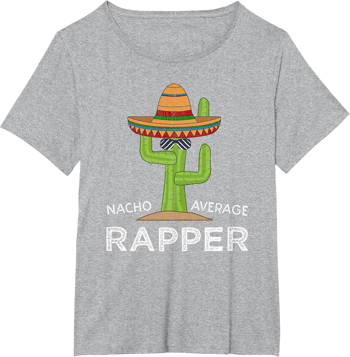 Fun Hilarious Rap Artist Meme | Funny Rapper T-Shirt - Heather Grey