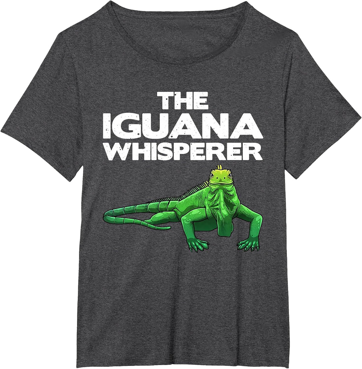 Funny Iguana Design for Men Women Reptile Lover Herpetology T-Shirt - Dark Heather Grey