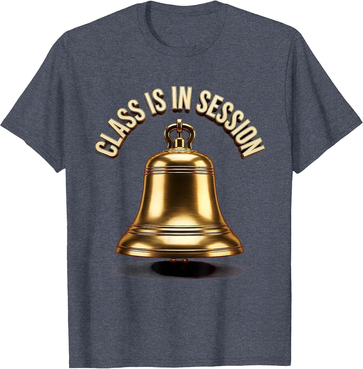 5th Grade Teacher Class Is In Session Design T-Shirt - Heather Blue