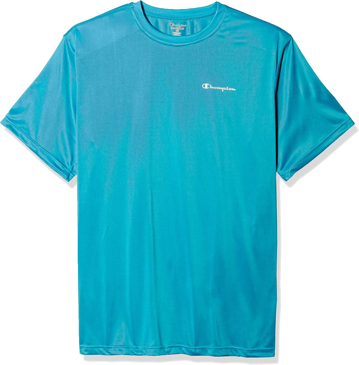 Champion Men's Big-Tall Big & Tall Solid Swim Tee - Turquoise