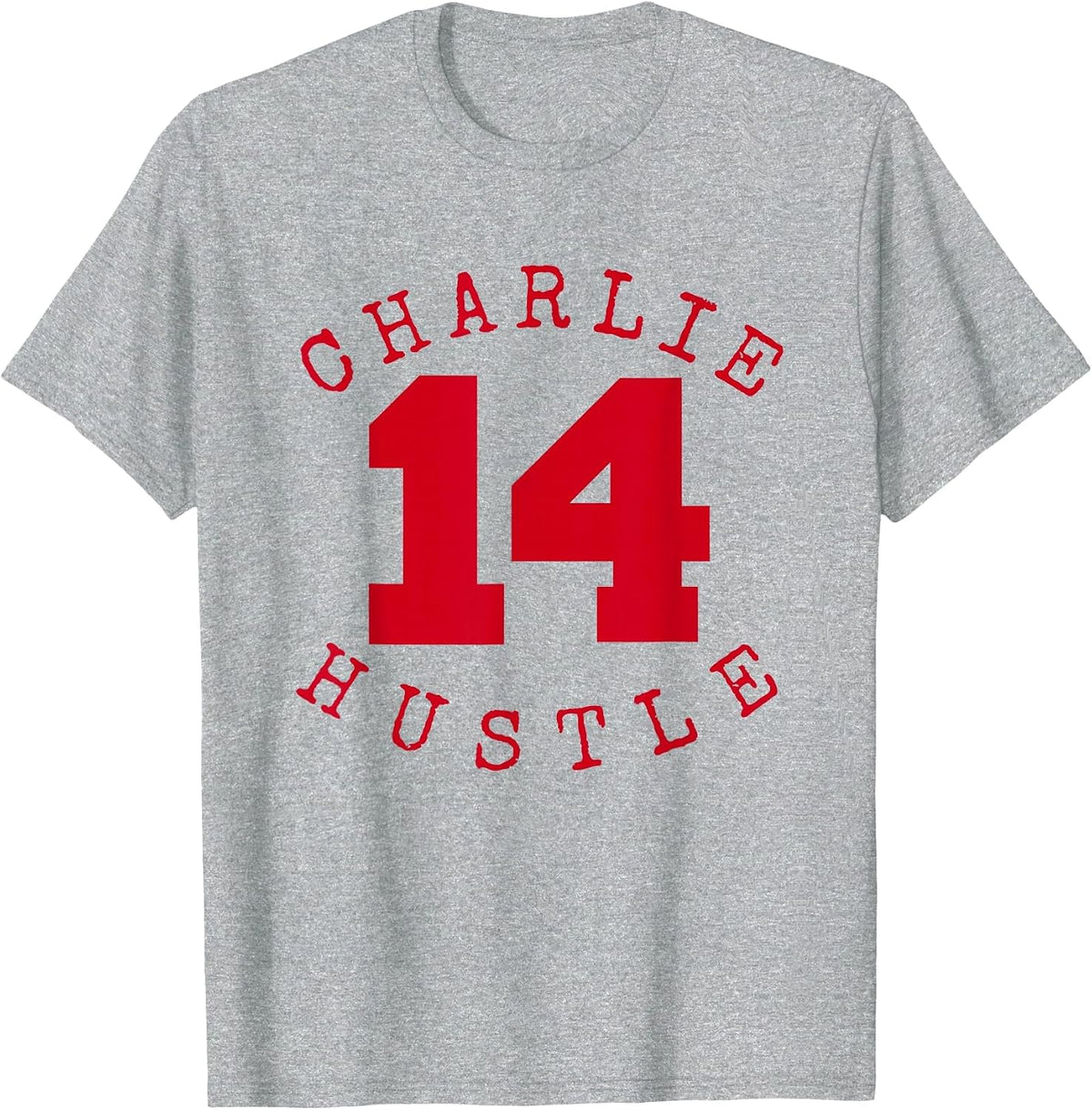 Charlie Hustle Cincinnati T-Shirt - Heather Grey
