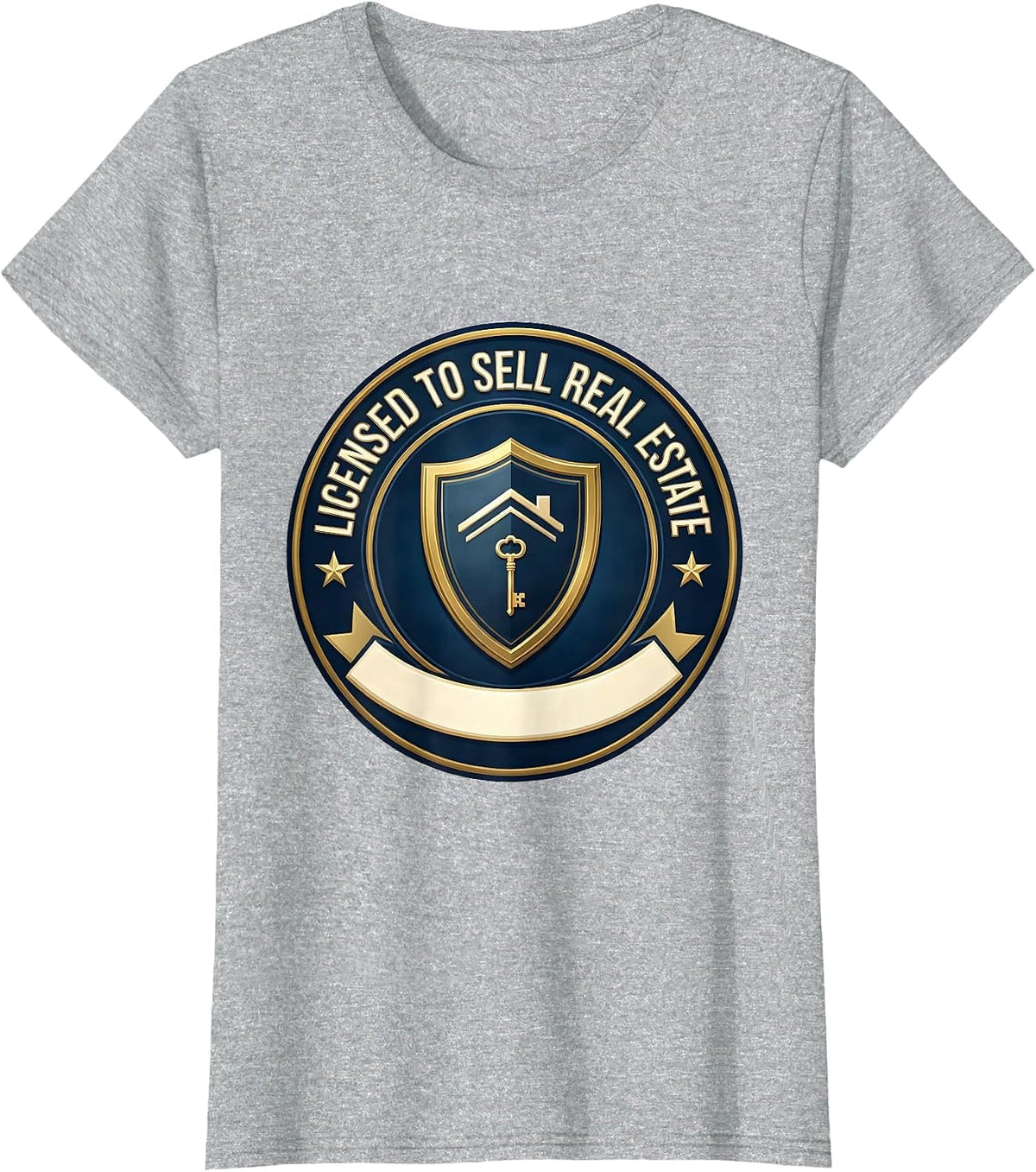Licensed To Sell Real Estate Funny Realtor Occupation Humor T-Shirt - Heather Grey