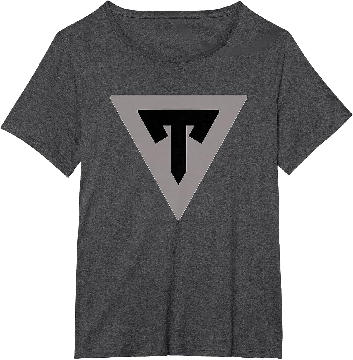 Gaming Tee for Gamer with Typical Logo T-Shirt - Dark Heather Grey
