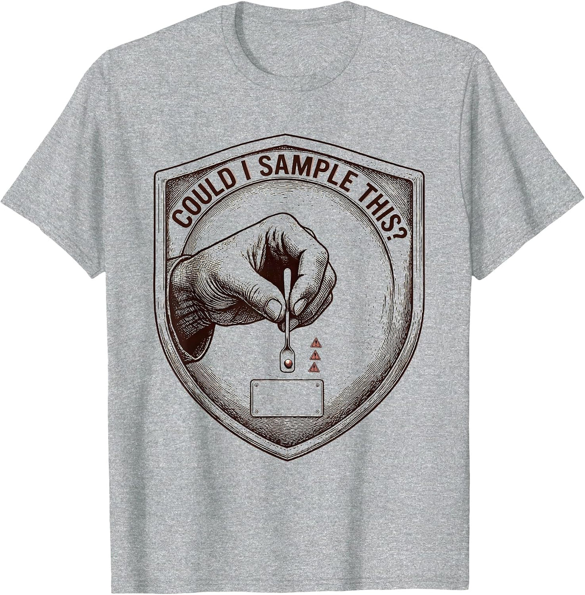 Men's Could I Sample This Funny Periodic Table Chemistry Teacher T-Shirt - Heather Grey