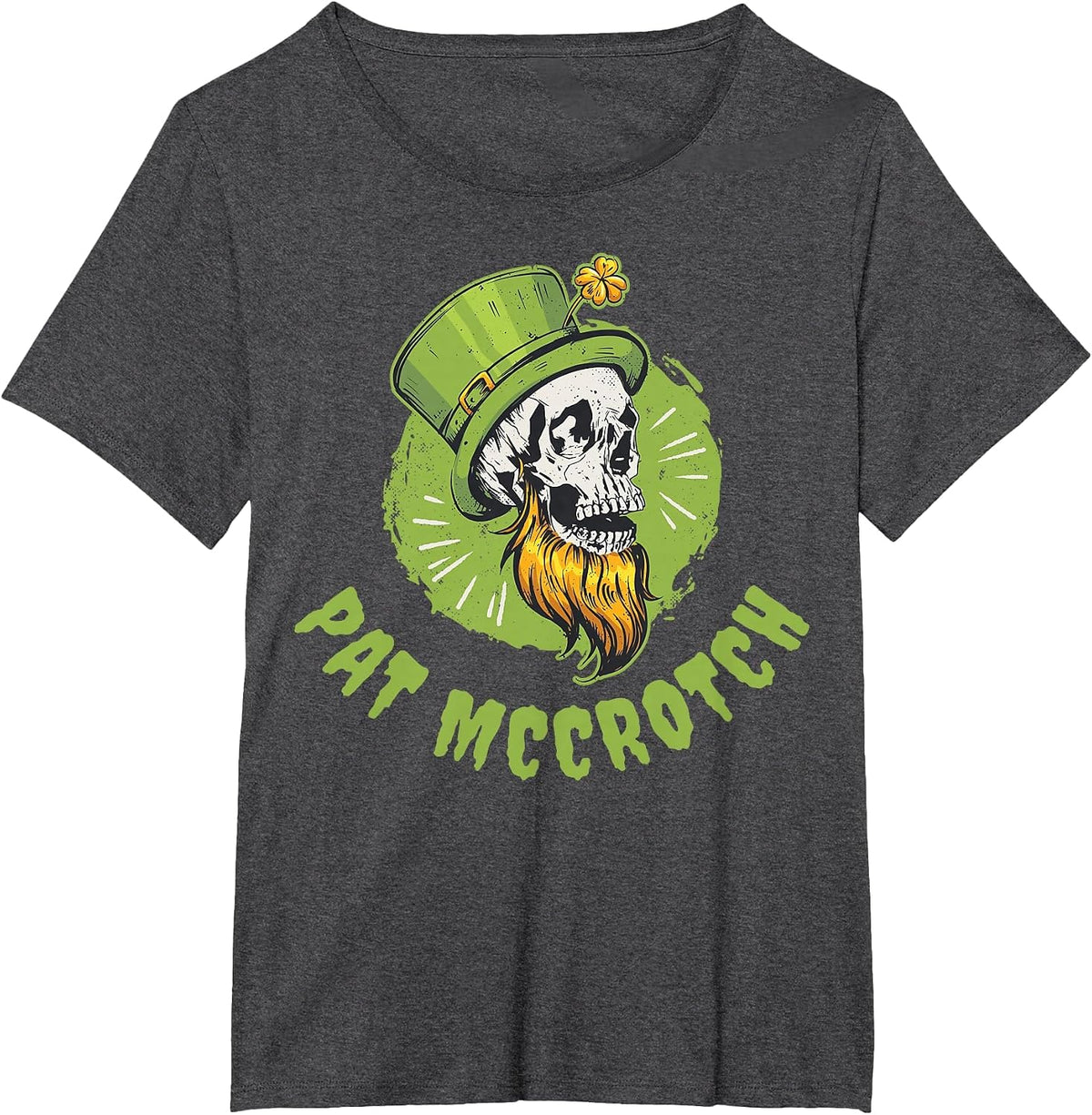 Pat McCrotch T-Shirt - Dark Heather Grey
