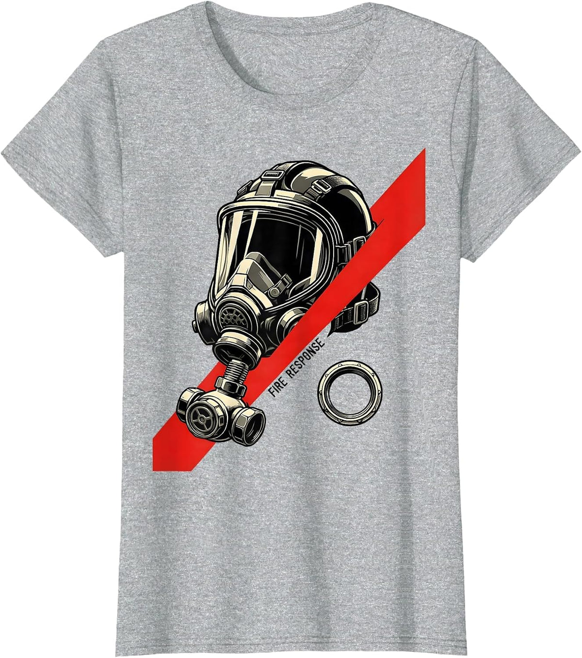 Fire Response Constructivist Firefighter Humor Pride Gift T-Shirt - Heather Grey