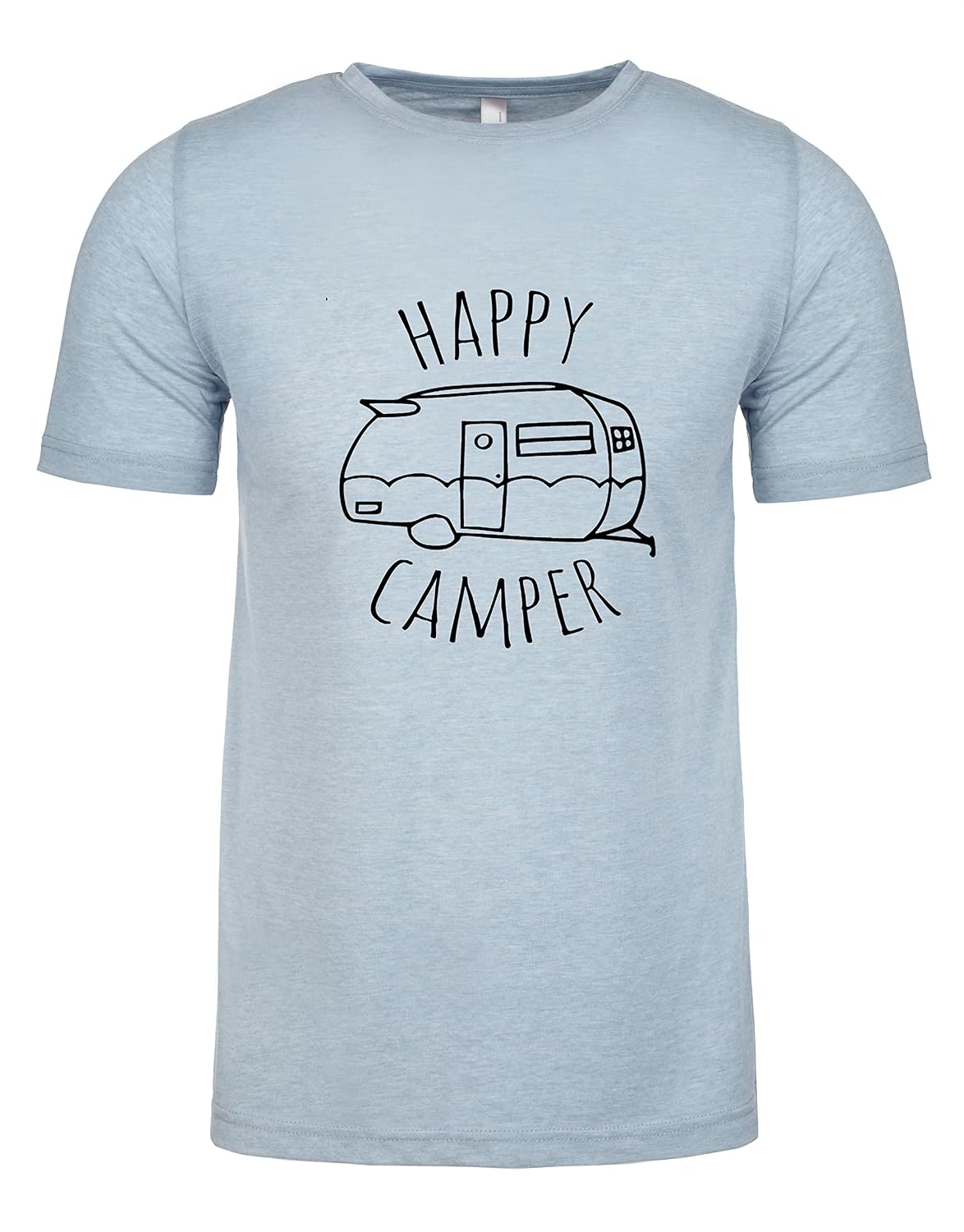 I'd Hike That, Graphic Men's Tee, Funny T Shirt, Shirts with Sayings, Stonewash Blue or Sage (S, Sage) - X-Large Happy