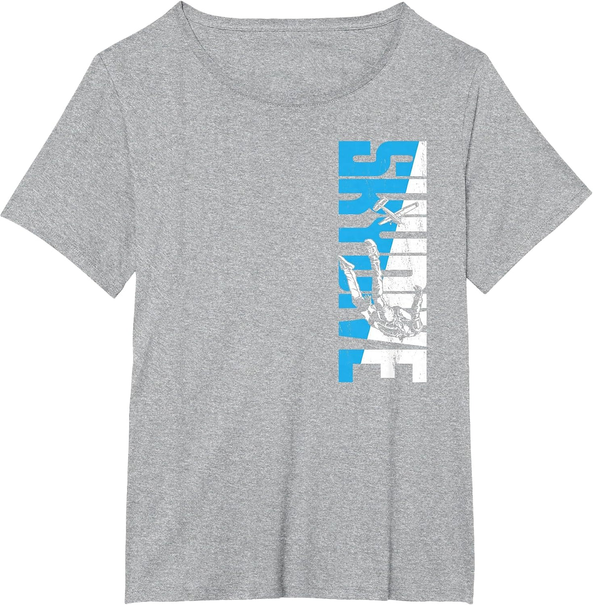 Skydiving Skydive T-Shirt - Heather Grey