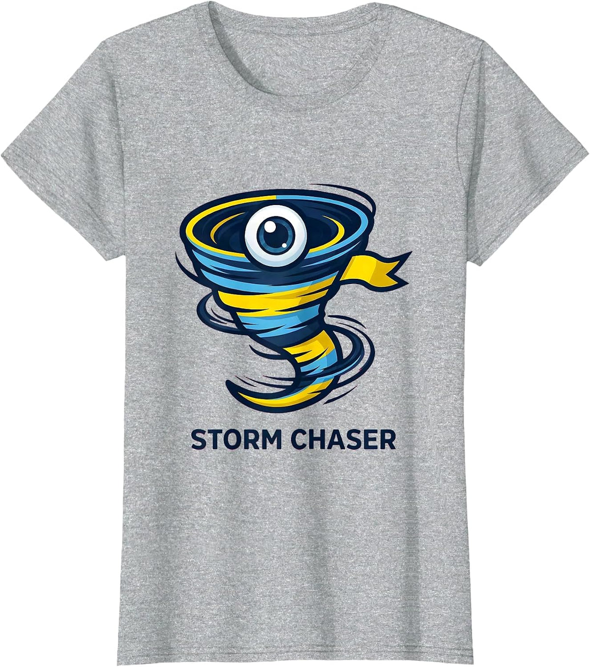 Storm Chaser Meteorologist Tornado Chaser Weather Enthusiast T-Shirt - Heather Grey