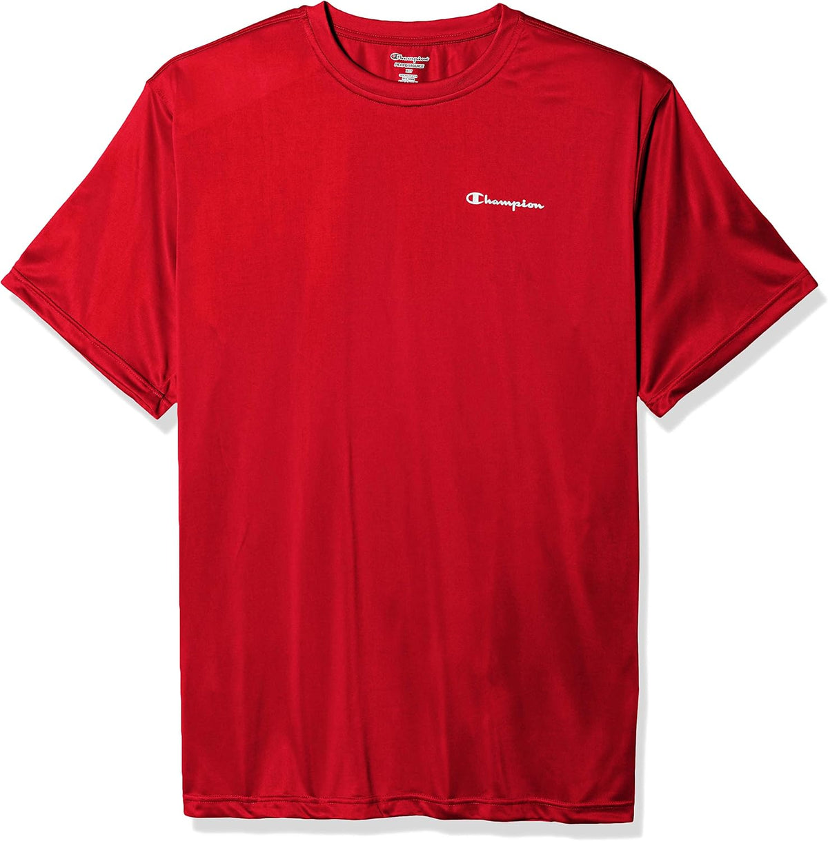 Champion Men's Big-Tall Big & Tall Solid Swim Tee - Scarlet