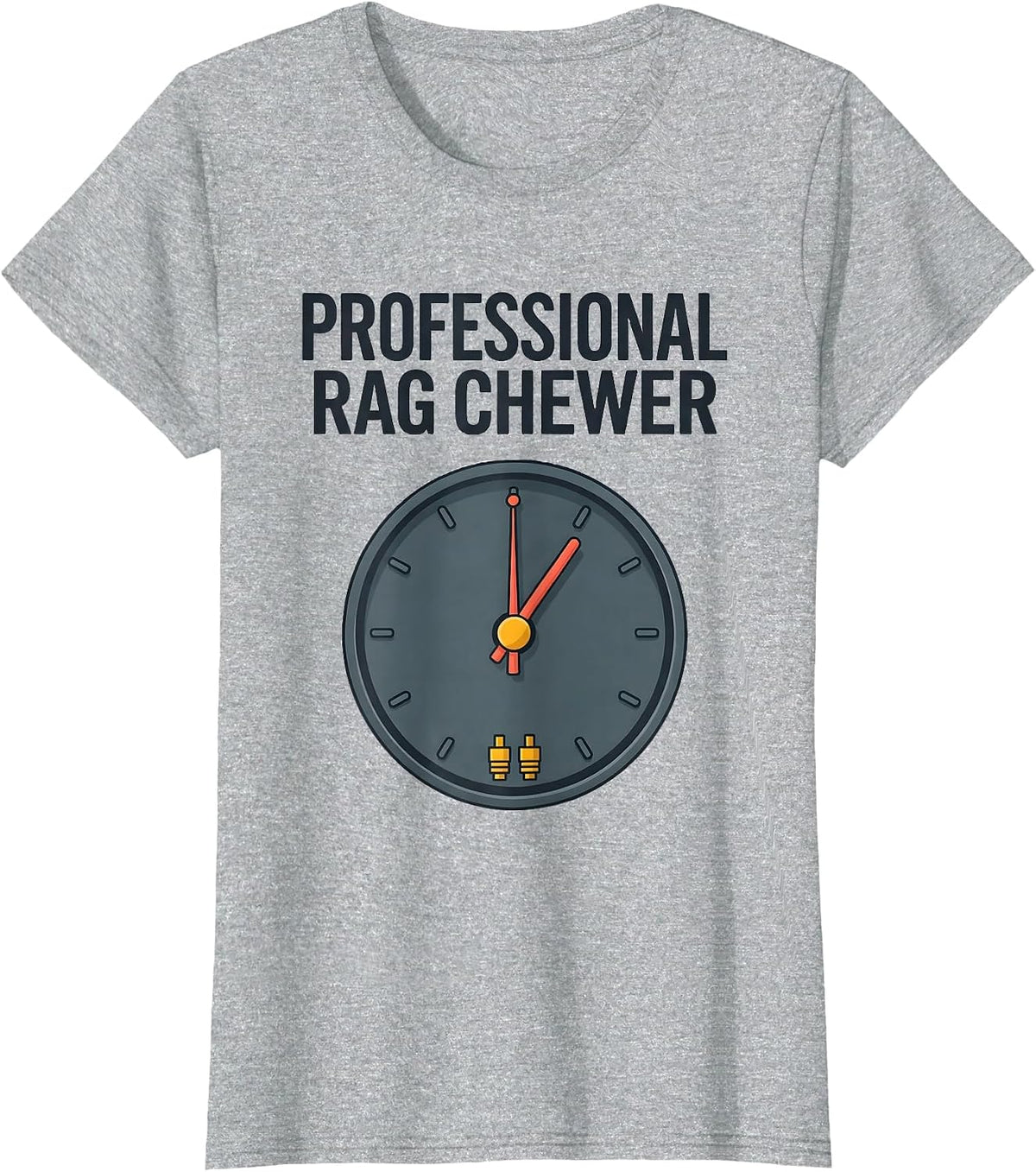 Women's Professional Rag Chewer Funny Ham Radio Operator Hobbyist T-Shirt - Heather Grey
