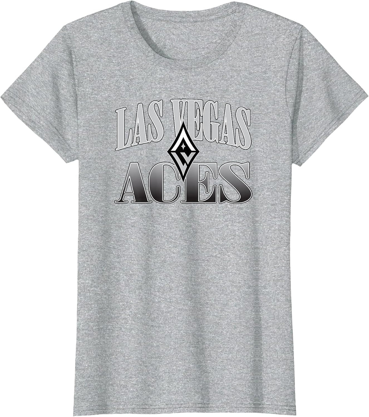 WNBA Las Vegas Aces Courtside T-Shirt - Heather Grey