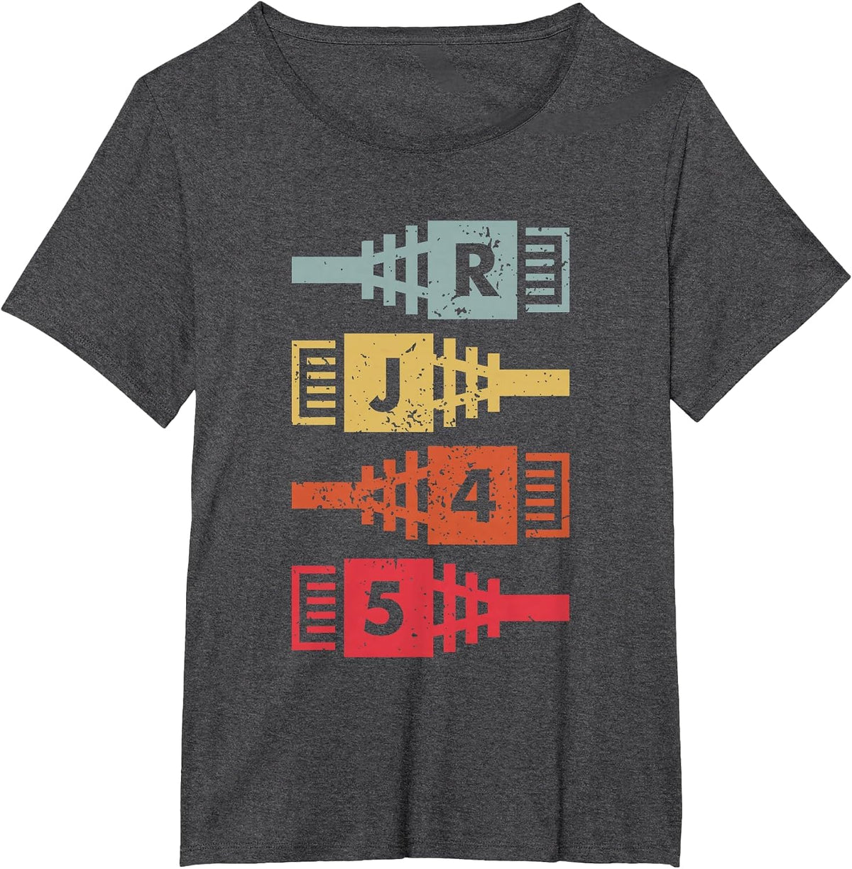 Ethernet RJ-45 Internet Connectors Pop Art Geek Nerd T-Shirt - Dark Heather Grey