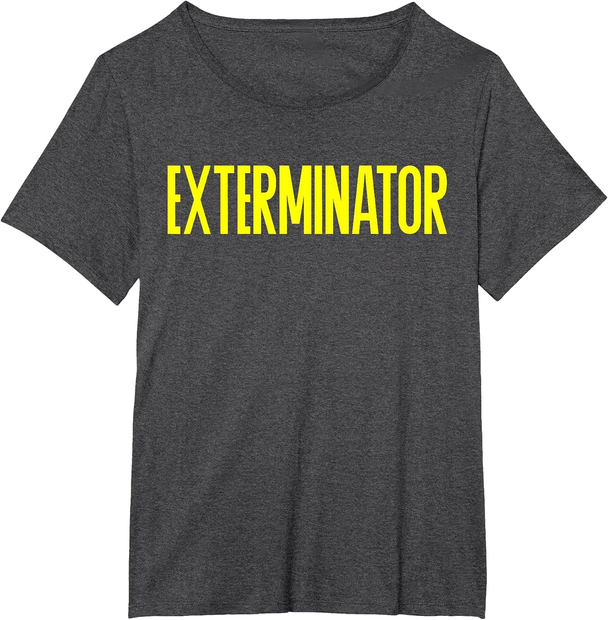 Exterminator Halloween Costume Pest Control Exterminator T-Shirt - Dark Heather Grey