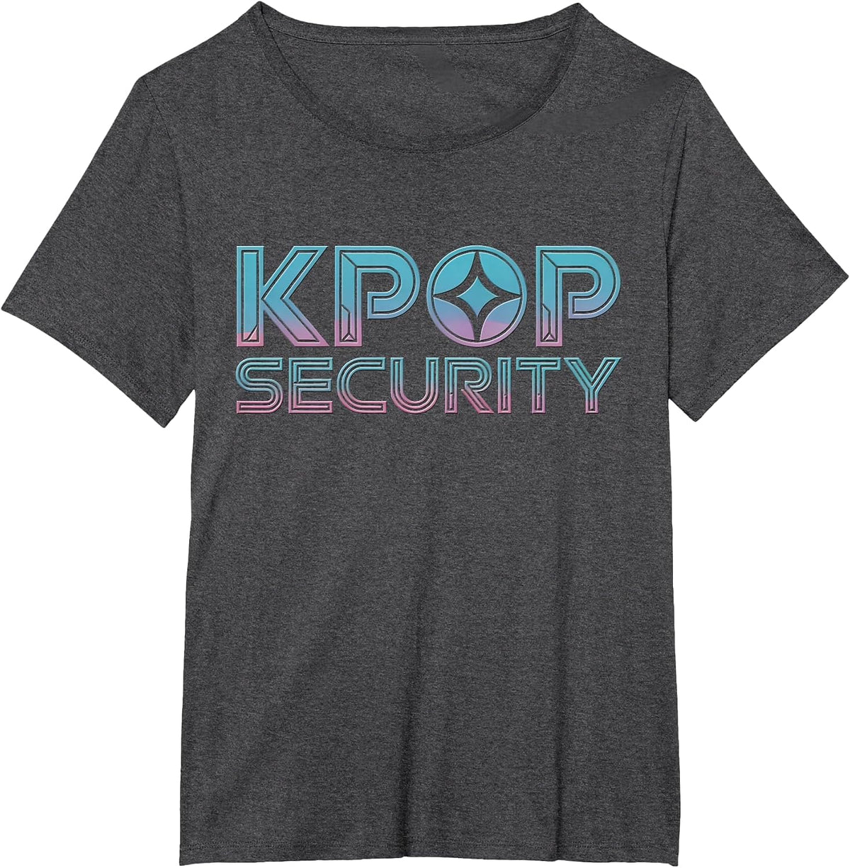 K Pop Security K-Pop Security T-Shirt - Dark Heather Grey
