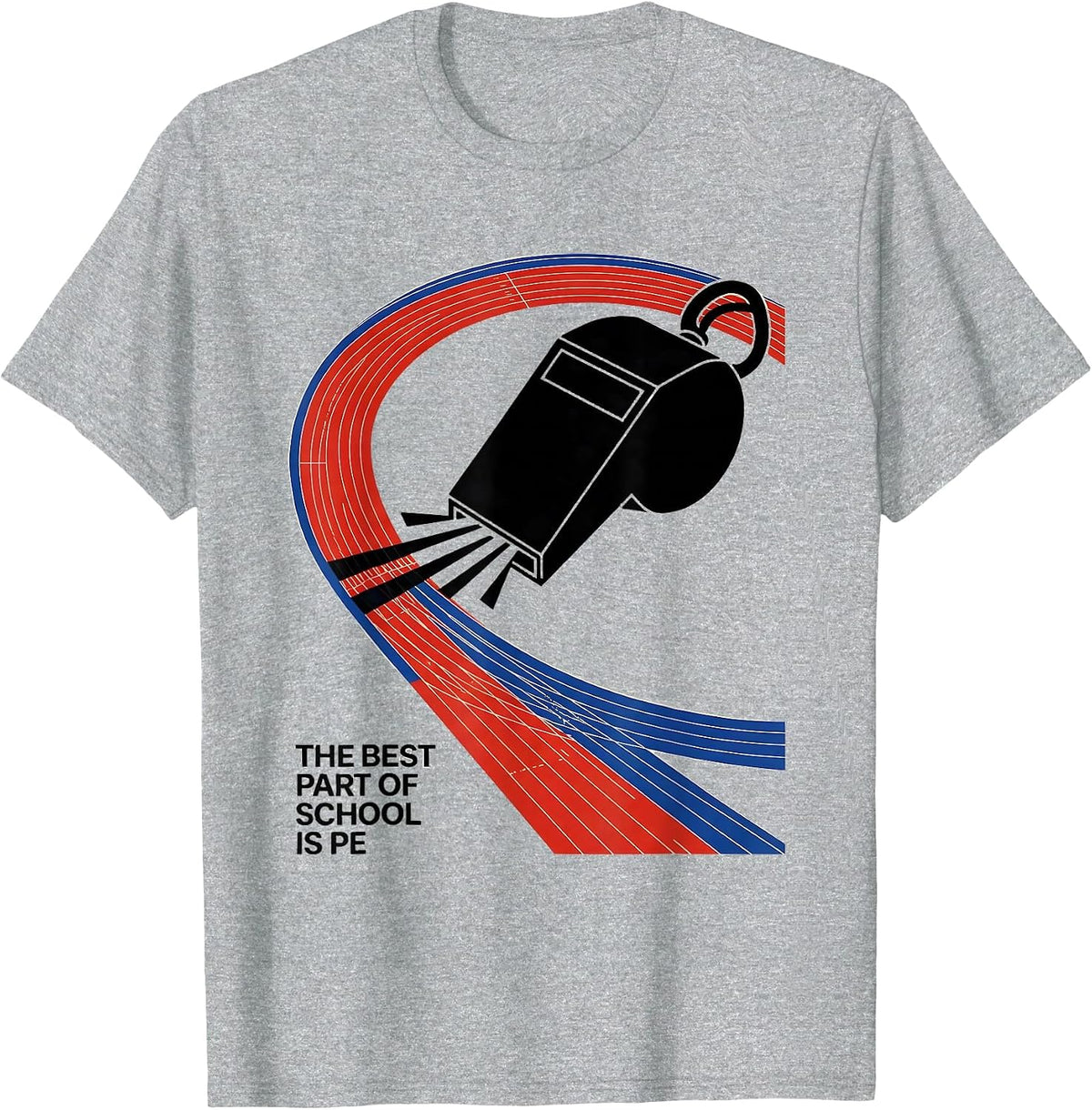 Men's The Best Part Of School Is PE Funny PE Teacher Physical T-Shirt - Heather Grey