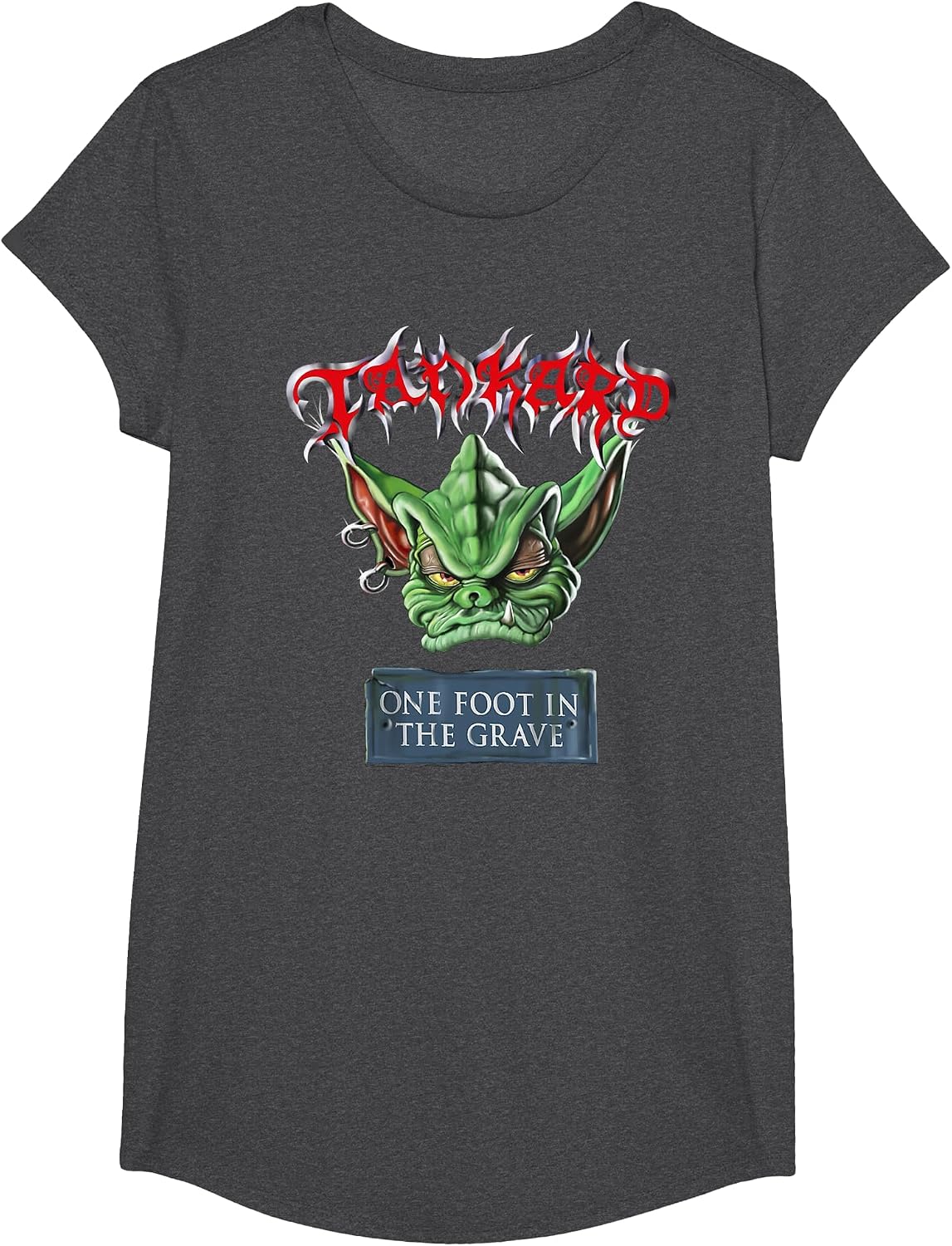 Tankard T-Shirt - Girls Dark Heather Grey