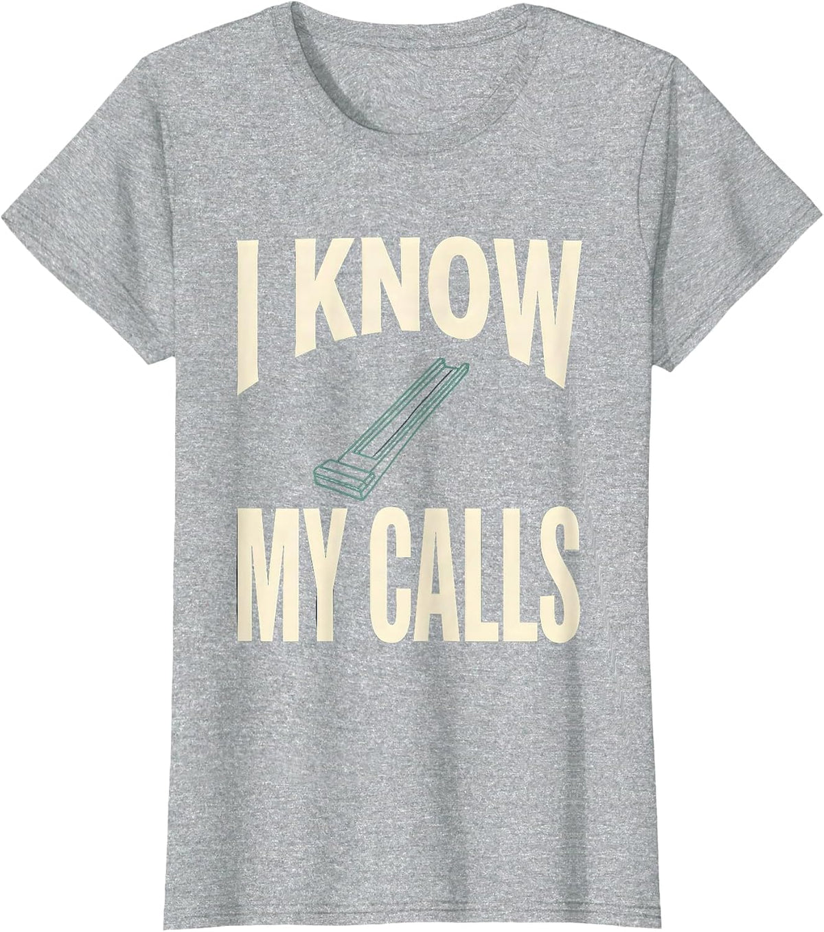 Women's I Know My Calls Funny Ham Radio Operator Hobbyist Gift T-Shirt - Heather Grey