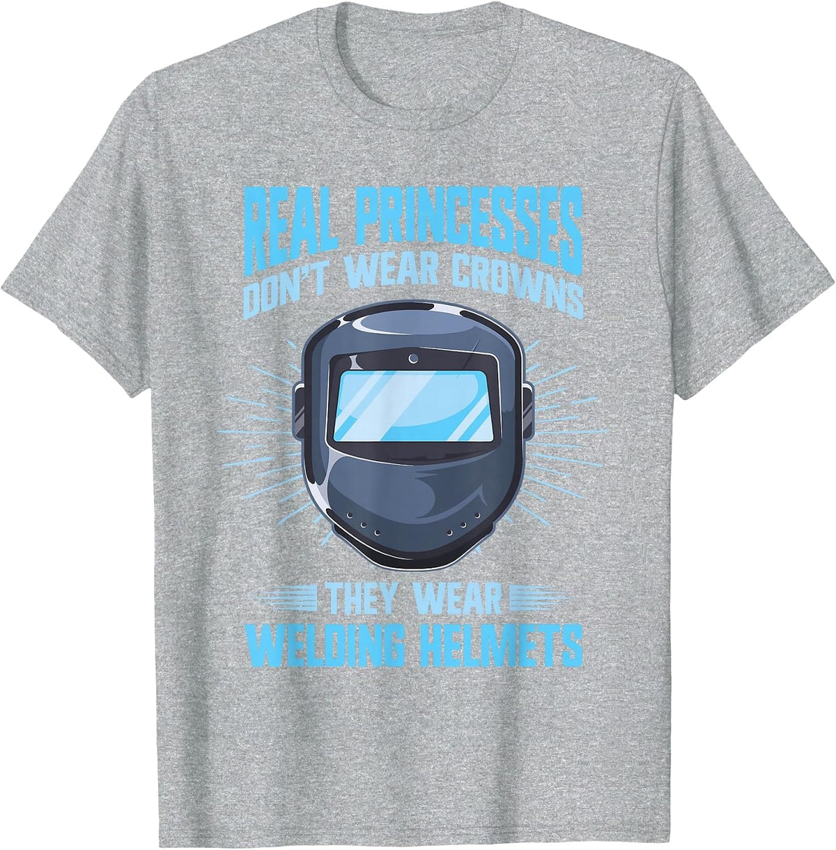 Funny Welding Welder Metalwork T-Shirt - Heather Grey