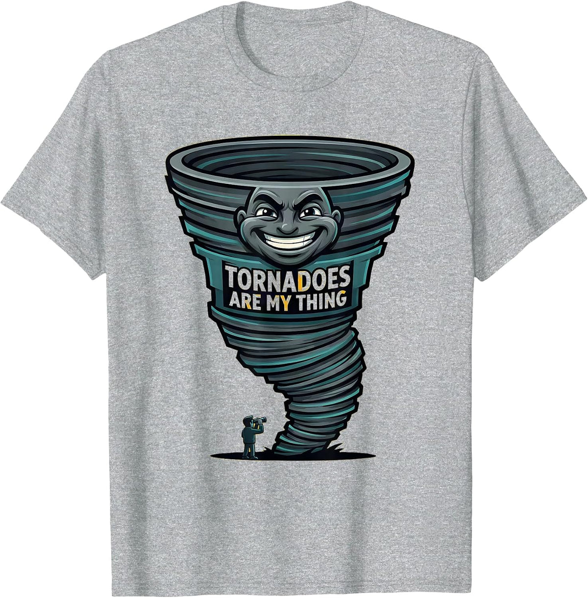 Men's Tornadoes Are My Thing Funny Storm Chaser Meteorology T-Shirt - Heather Grey