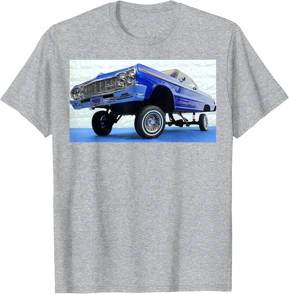 Lowrider CAR T-Shirt - Heather Grey