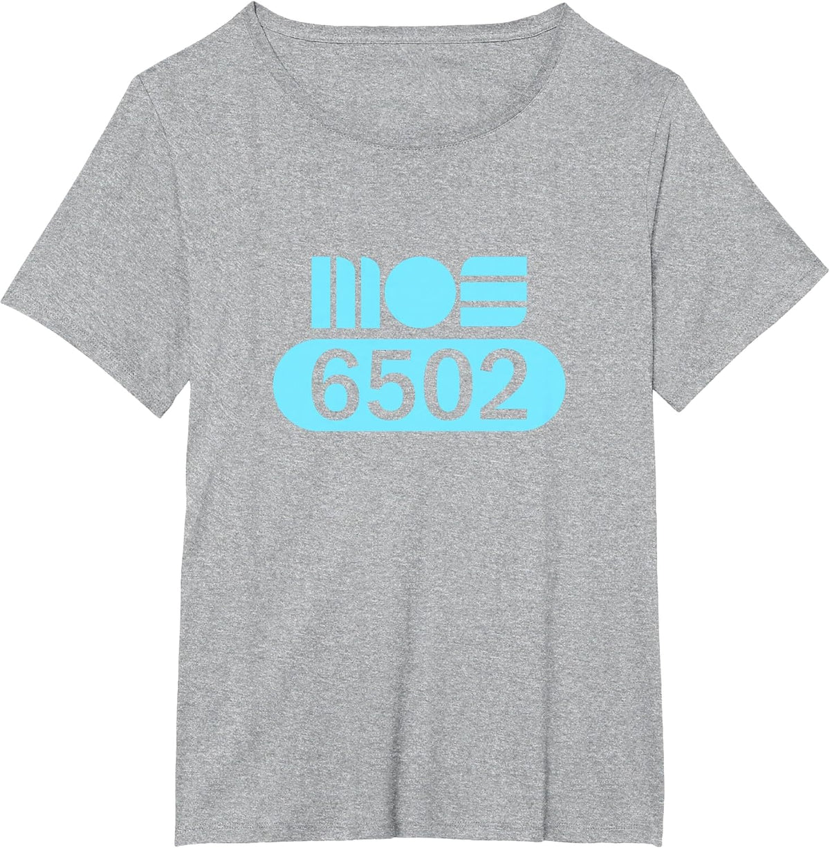MOS 6502 CPU Retro Programmer Coder Processor Old School T-Shirt - Heather Grey