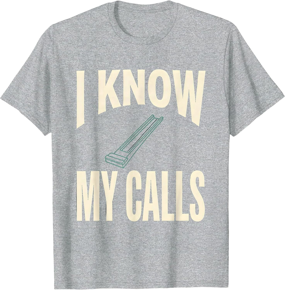 Men's I Know My Calls Funny Ham Radio Operator Hobbyist Gift T-Shirt - Heather Grey