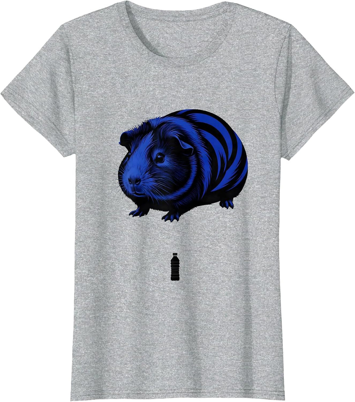 Guinea Pig Lover Everyday Humor Cute Cavy Enthusiast T-Shirt - Heather Grey