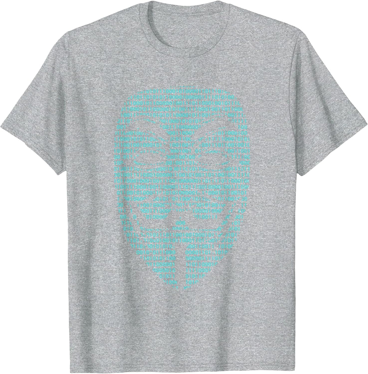 Project Zorgo Members Anonymous Hacker DDOS Game Master T-Shirt - Heather Grey
