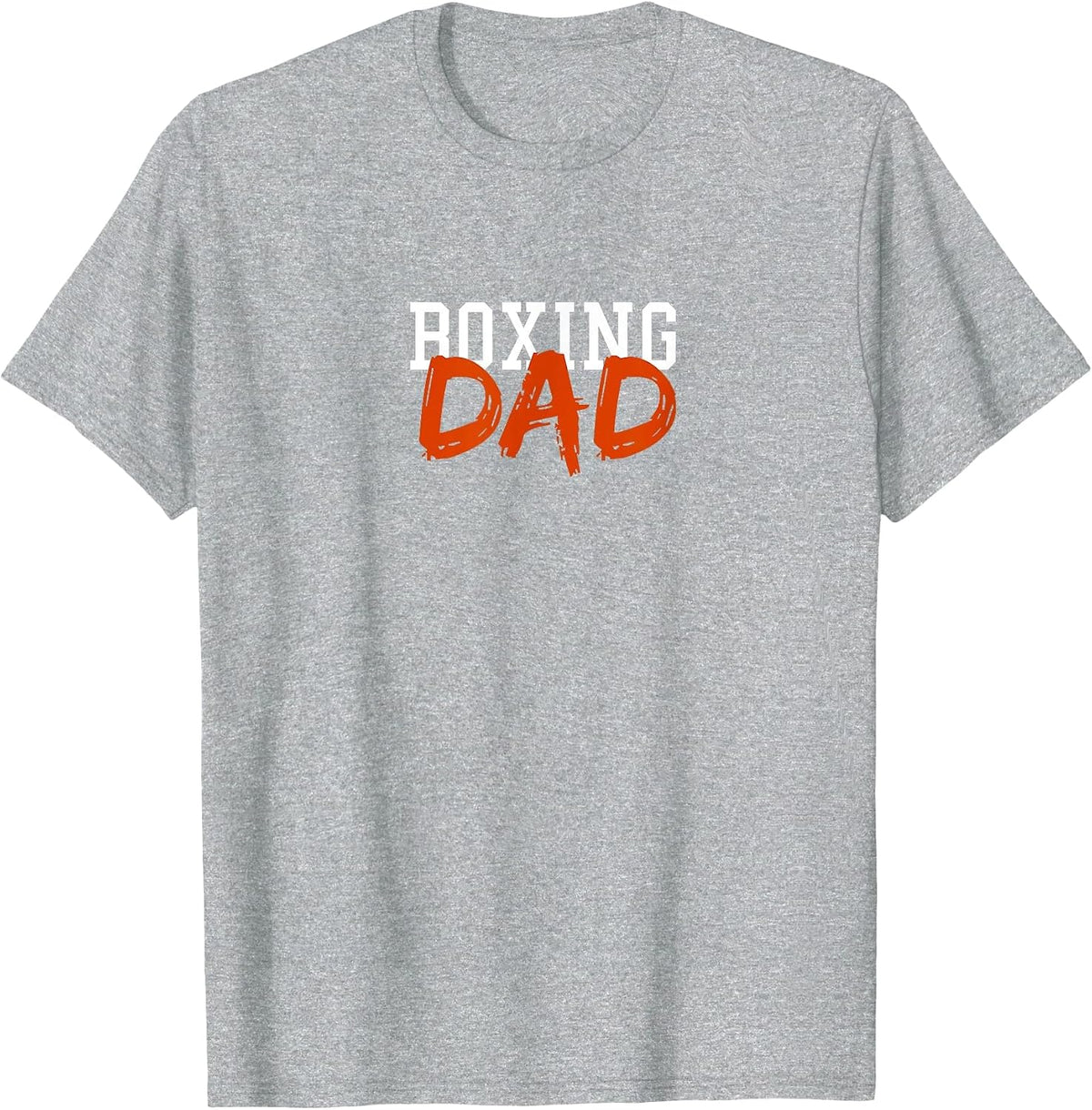 Boxing Dad Summer Winter Sports T-Shirt - Heather Grey