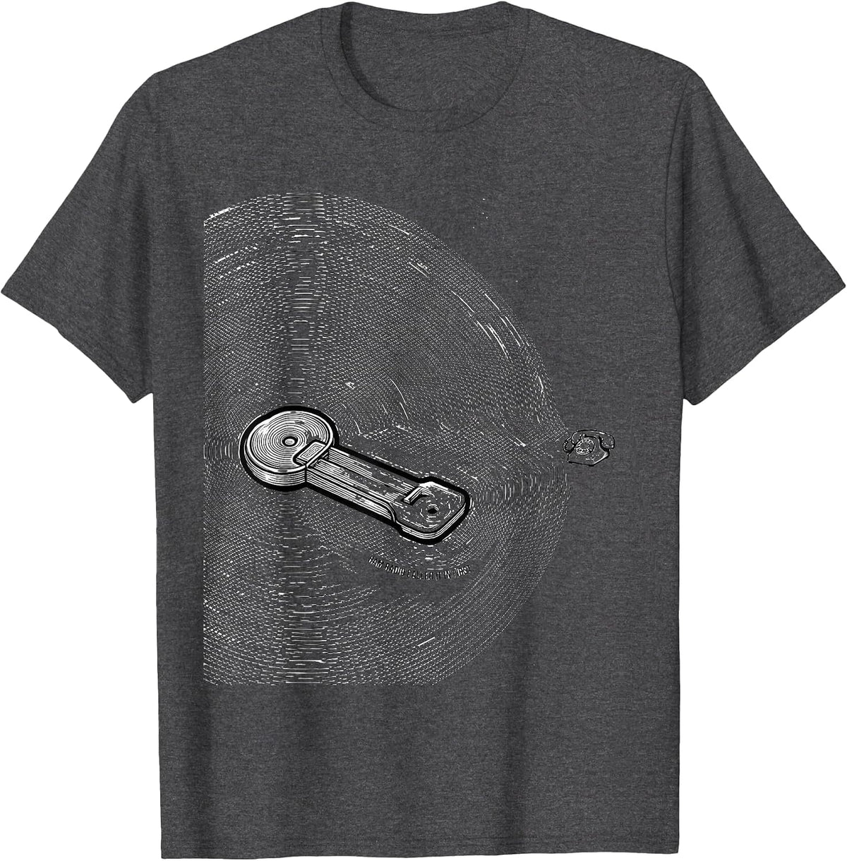 Men's Ham Radio Called It In First Funny Ham Operator Humor T-Shirt - Dark Heather Grey
