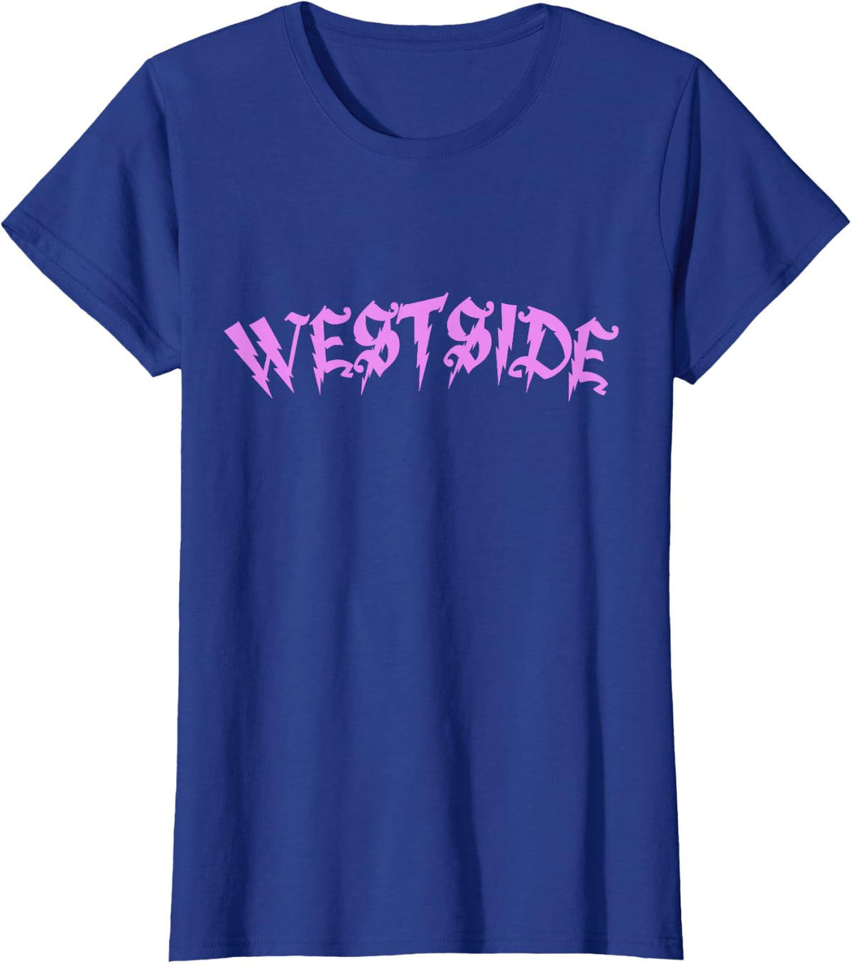 Westside Westcoast Los Angeles Hip Hop Rap in California T-Shirt - Royal Blue
