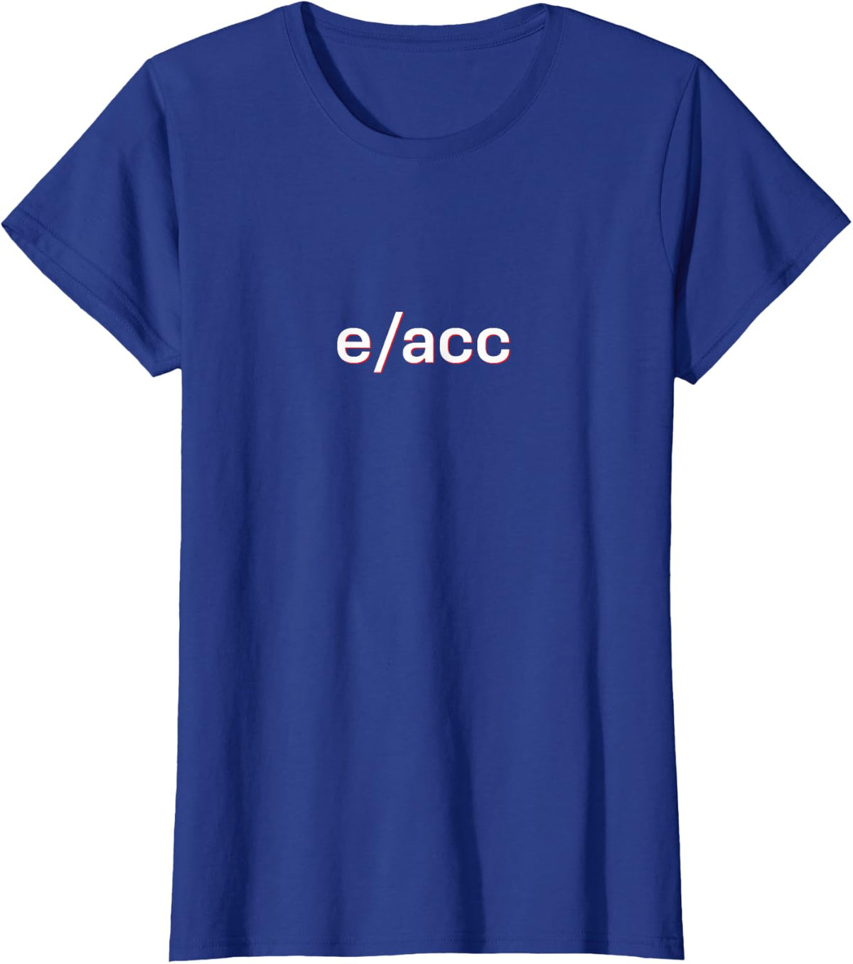 e/acc T-Shirt - Royal Blue