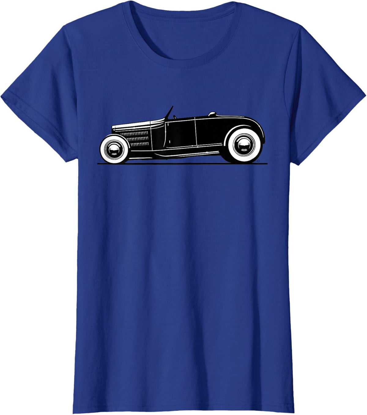 1929 Hot Rod Roadster T-Shirt - Royal Blue