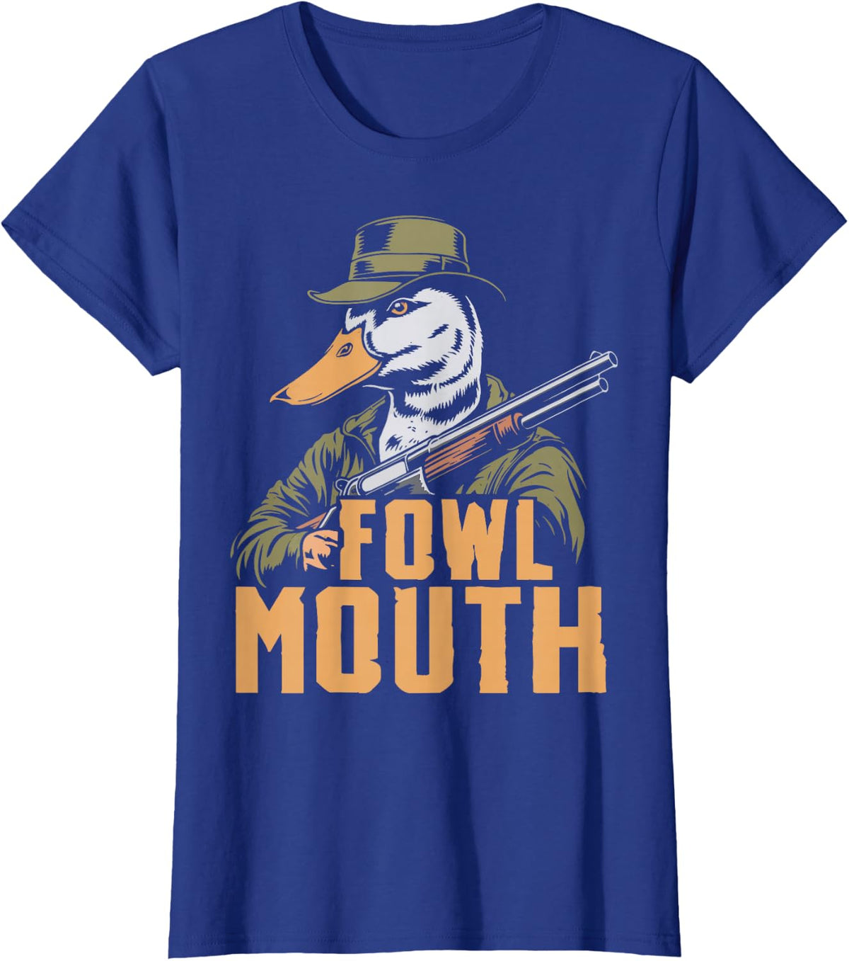 Fowl Mouth T-Shirt - Royal Blue