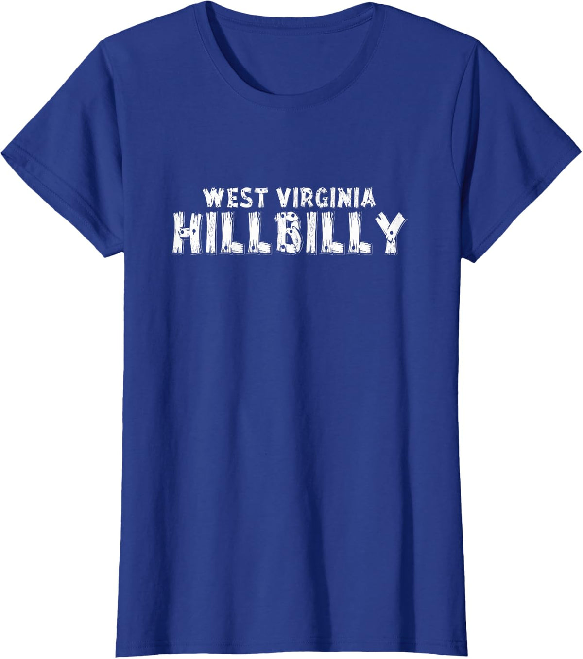West Virginia Hillbilly T-Shirt - Royal Blue