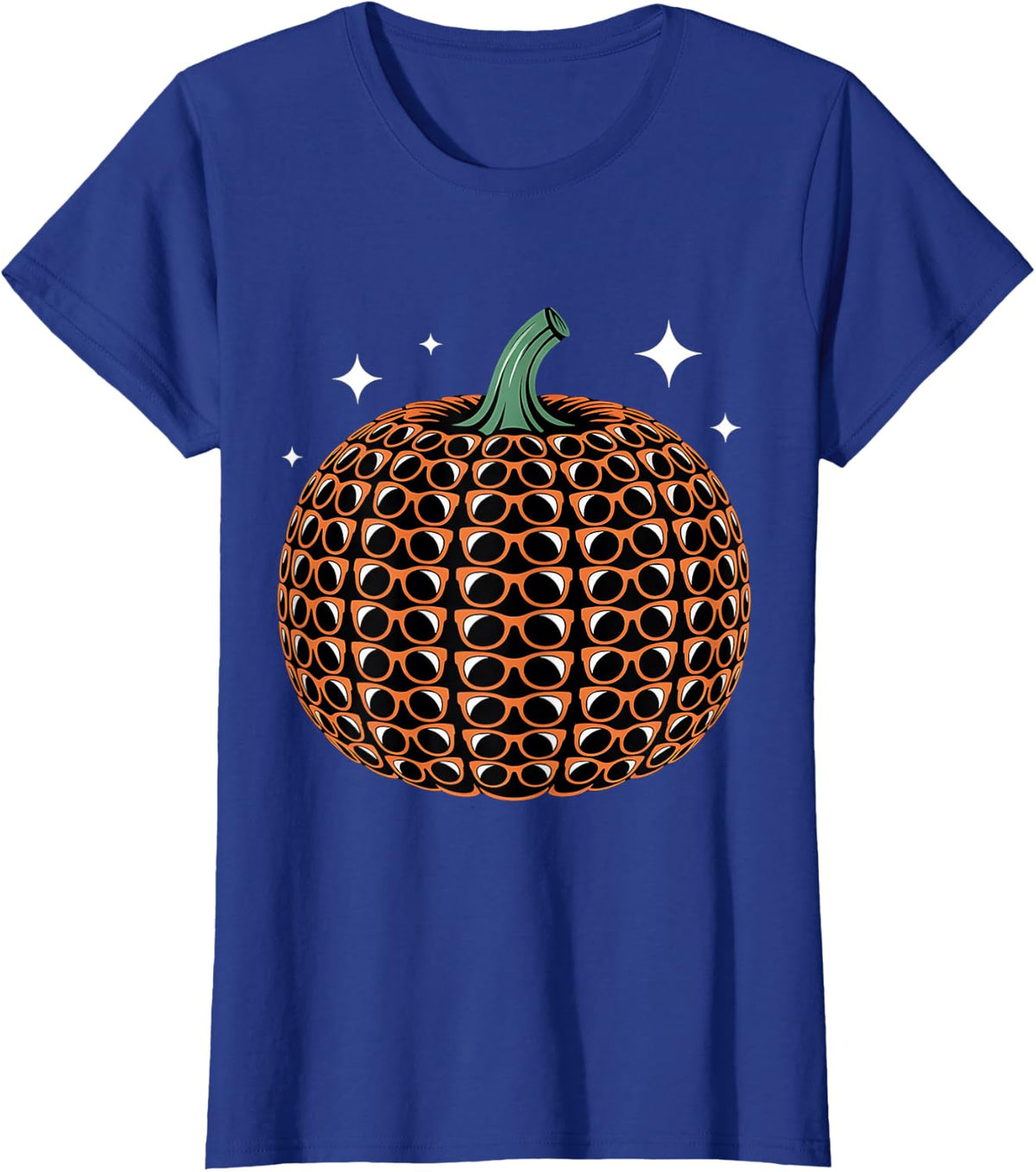 Group Optometry Halloween Shirts Optician Spooky Optometrist Tees T-Shirts for Adults - Royal Blue